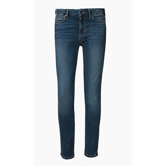 Joe's Jeans The Icon Jeans Womens Sz W28 Blue Stretch Dark Wash Mid Rise Skinny - Picture 2 of 16